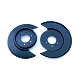 Disc Brake Dust Shield, Black; 77-78 Jeep CJ Models