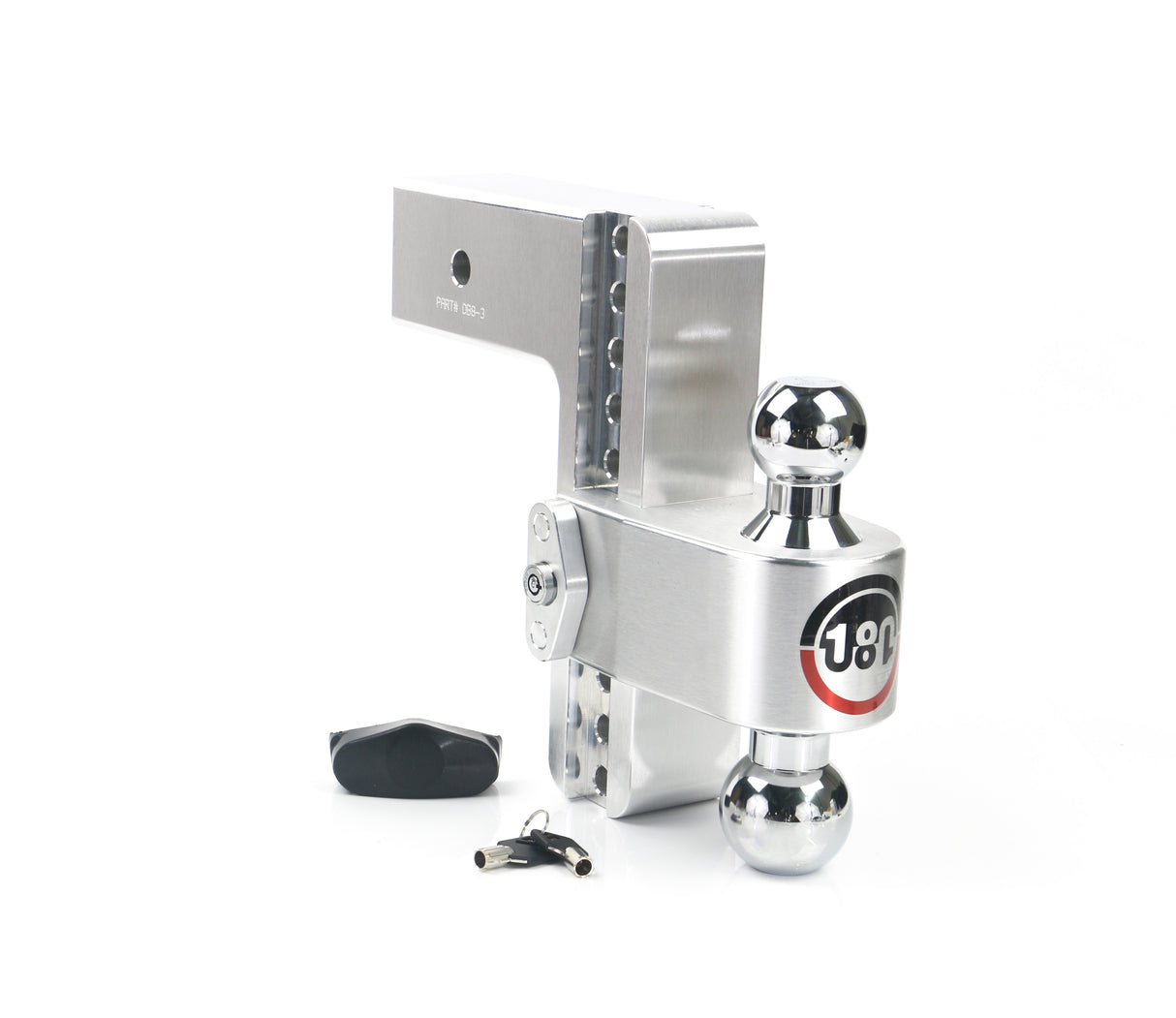 Weigh Safe - CTB8-3 Turnover Ball 8" Drop Hitch with 3" Shank