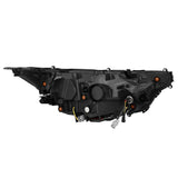 AlphaRex 880858 Projector Headlights Black