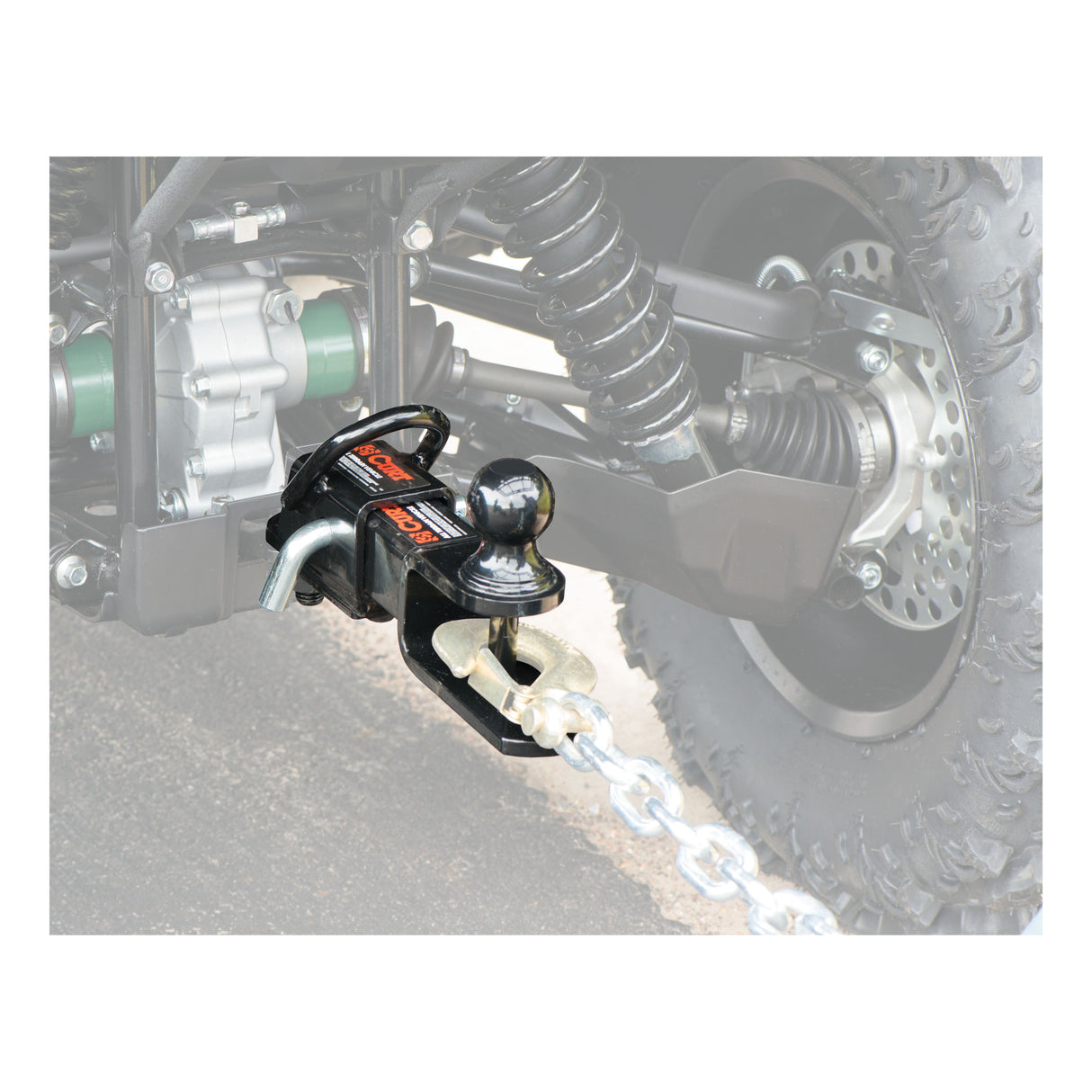 Curt - ATV Towing Starter Kit with 2" Shank and 2" Trailer Ball - 45038