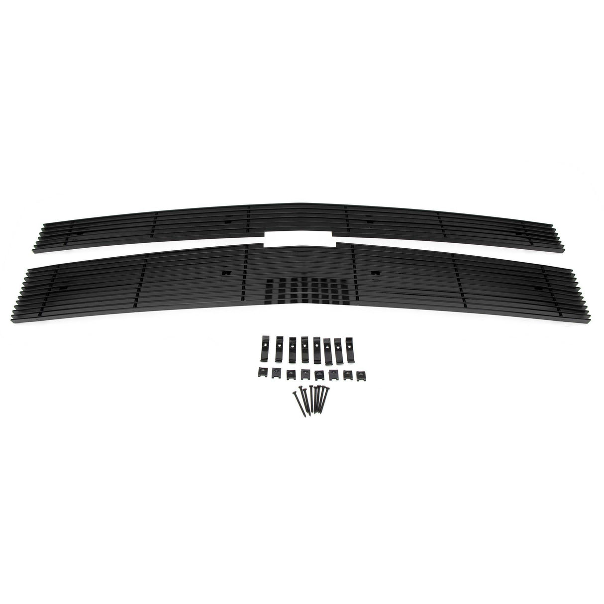 T-Rex Grilles - 2 Pc Horizontal Aluminum Billet Grille Overlay - 21117B