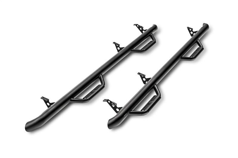 N-FAB - Nerf Step Bar Wheel To Wheel; Textured Black; 3 In. Tube; 3 Step; - F9584V-TX