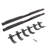 Go Rhino 684412971T - 4" OE Xtreme SideSteps With Mounting Bracket Kit - Textured Black