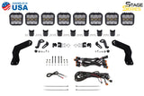 Can-Am Maverick X3 SS5 Sport CrossLink Roof White Combo Lightbar Kit
