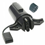 Husky Towing - 30341 7 Pole Round To 4 Wire Flat With Dust Cover