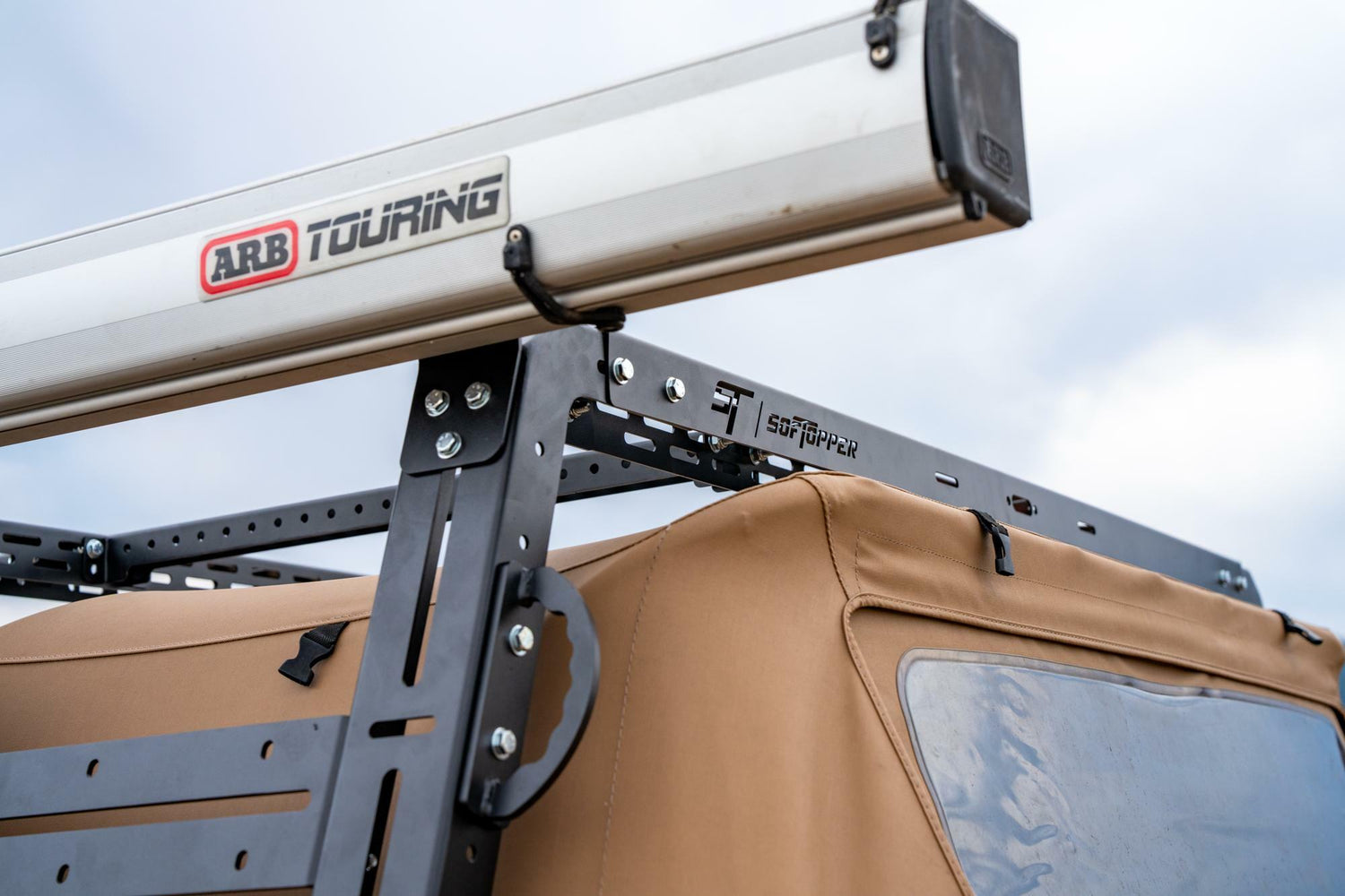 Softopper - Exo Truck Bed Rack - 2019.5-27 Chevy Silverado; GMC Sierra 2500/3500 HD; For 6.6 ft. Bed - RK-HD80O-STD