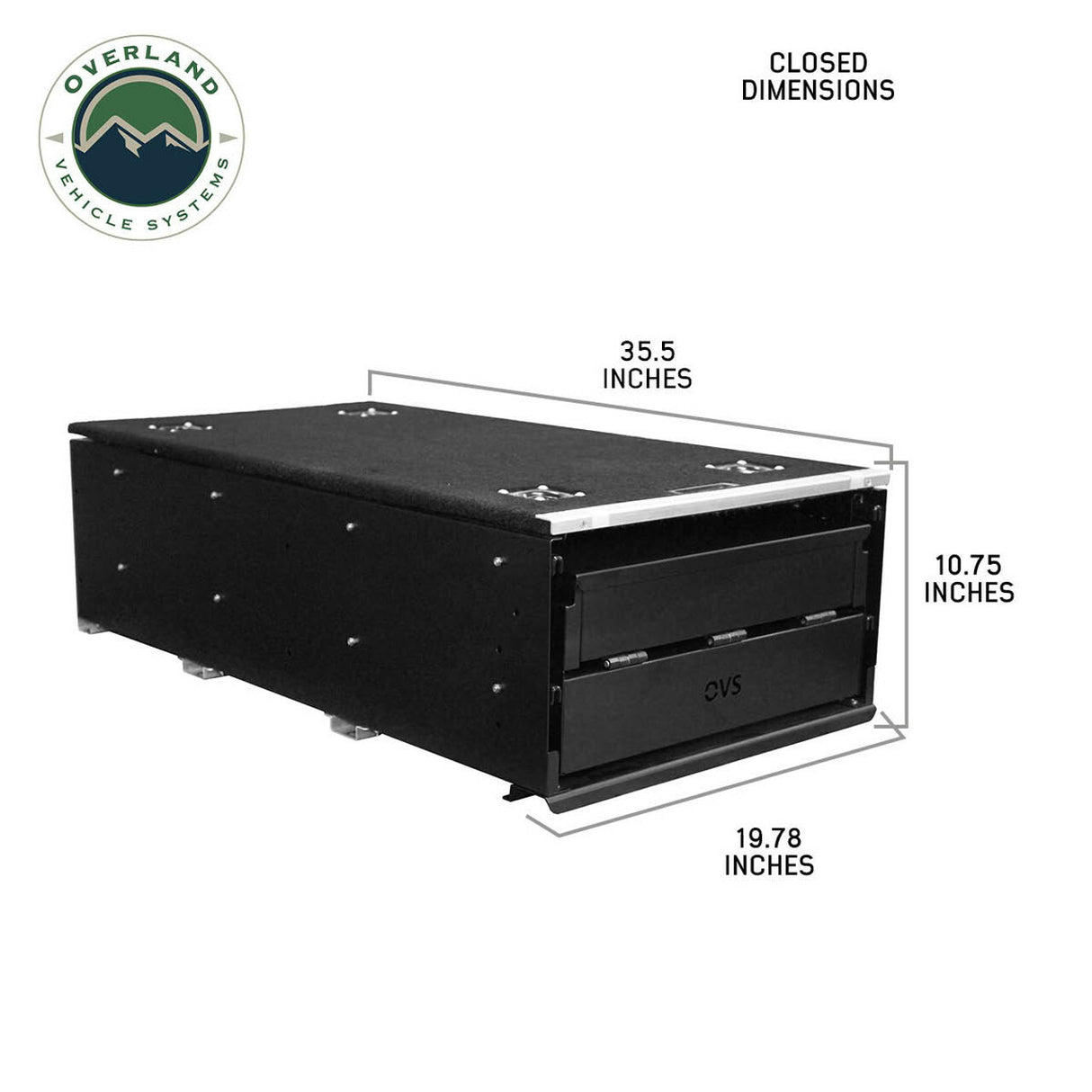 Overland Vehicle Systems - Cargo Box Kitchen With Slide Out, Storage Box and Cooking Area - 21010507