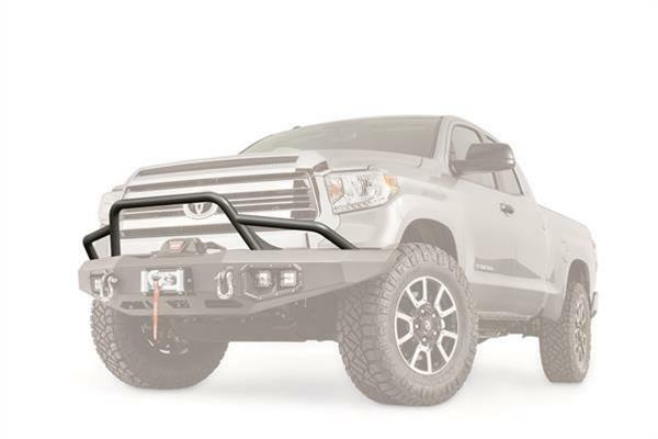Warn - 100472 Powder Coated Black Steel With Brush Guard Skid Plate Step Plate