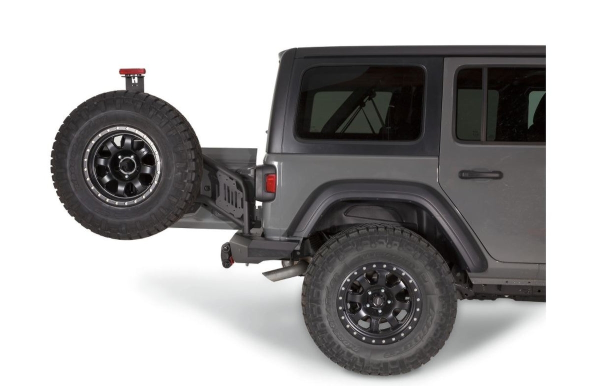 Warn - Tire Carrier for 2018-2026 Jeep Wrangler JL (Requires PN 102190) - 102255