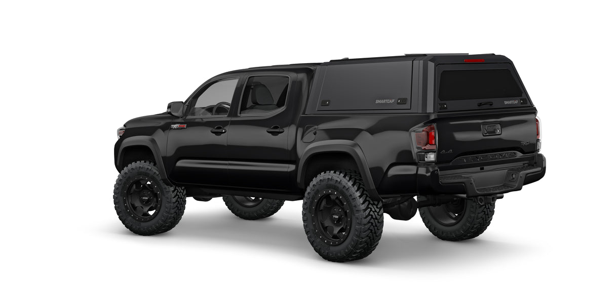 RSI SmartCap - Tacoma Truck Bed Cap SmartCapEVOa Adventure Matte Black For 16-23 Toyota Tacoma 5 Foot Short Bed SmartCap - EA1302-MB