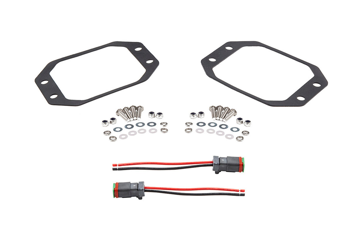 Diode Dynamics - SS3 Backlit Flush Mounting Kit (single) - DD7189S