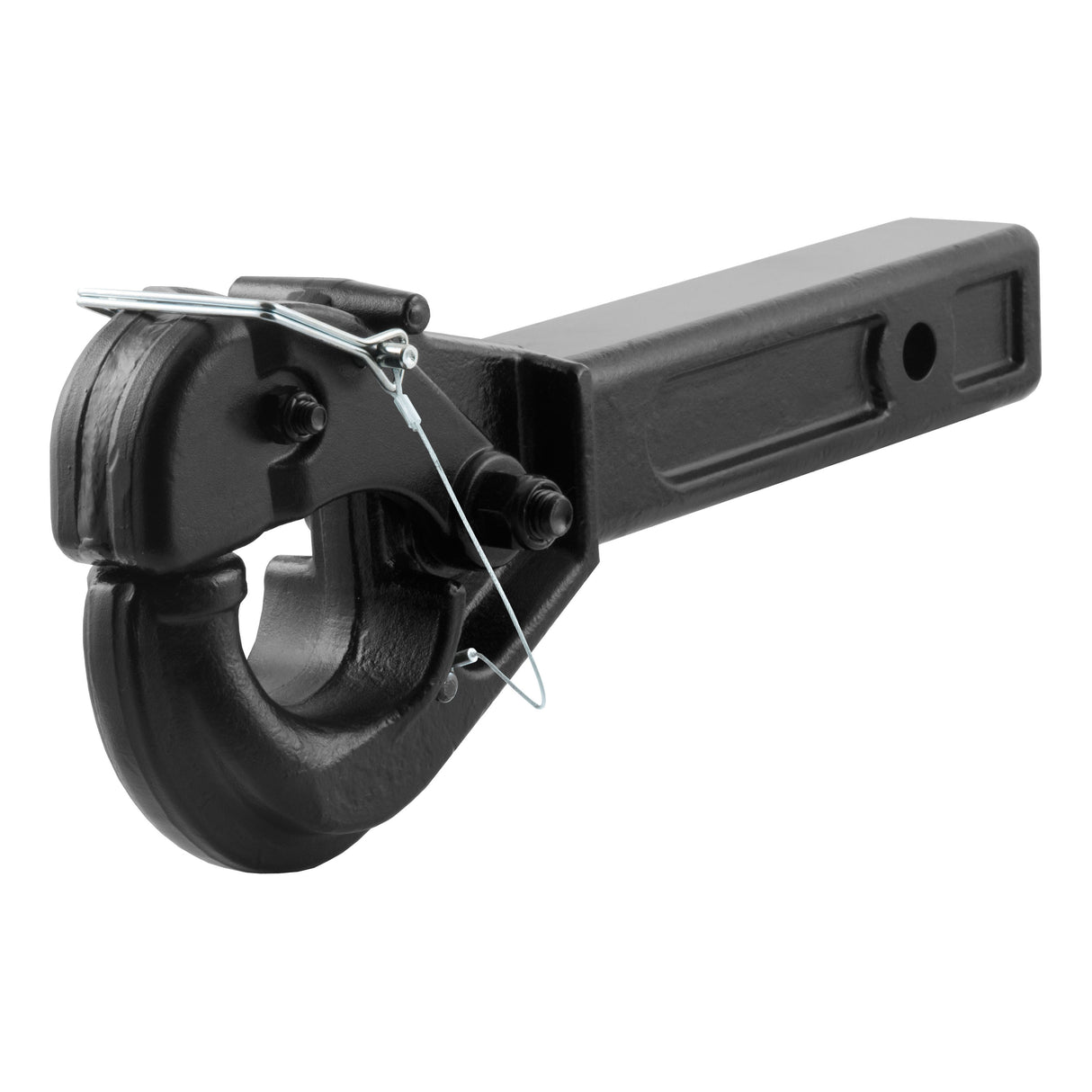 Curt - Receiver-Mount Pintle Hook (2" Shank, 20,000 lbs., 2-1/2" Lunette Rings) - 48004