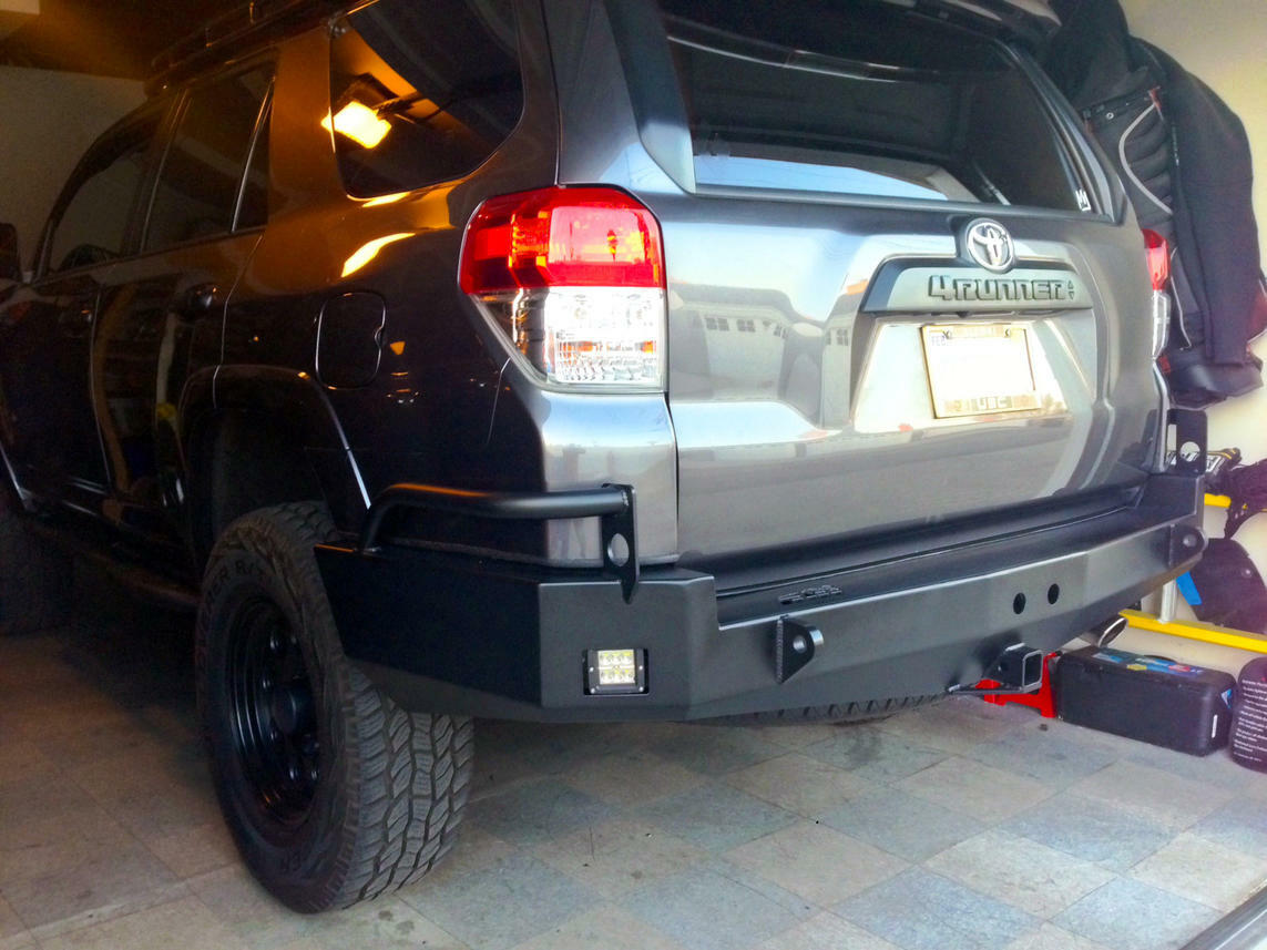 Prinsu - Toyota 4Runner Classic Rear Bumper | 2010-2019 / Bare Metal - 200-000-011-191