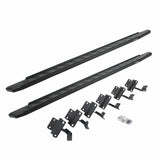 Go Rhino 69615087T - RB30 Running Boards with Mounting Bracket Kit - Protective Bedliner Coating