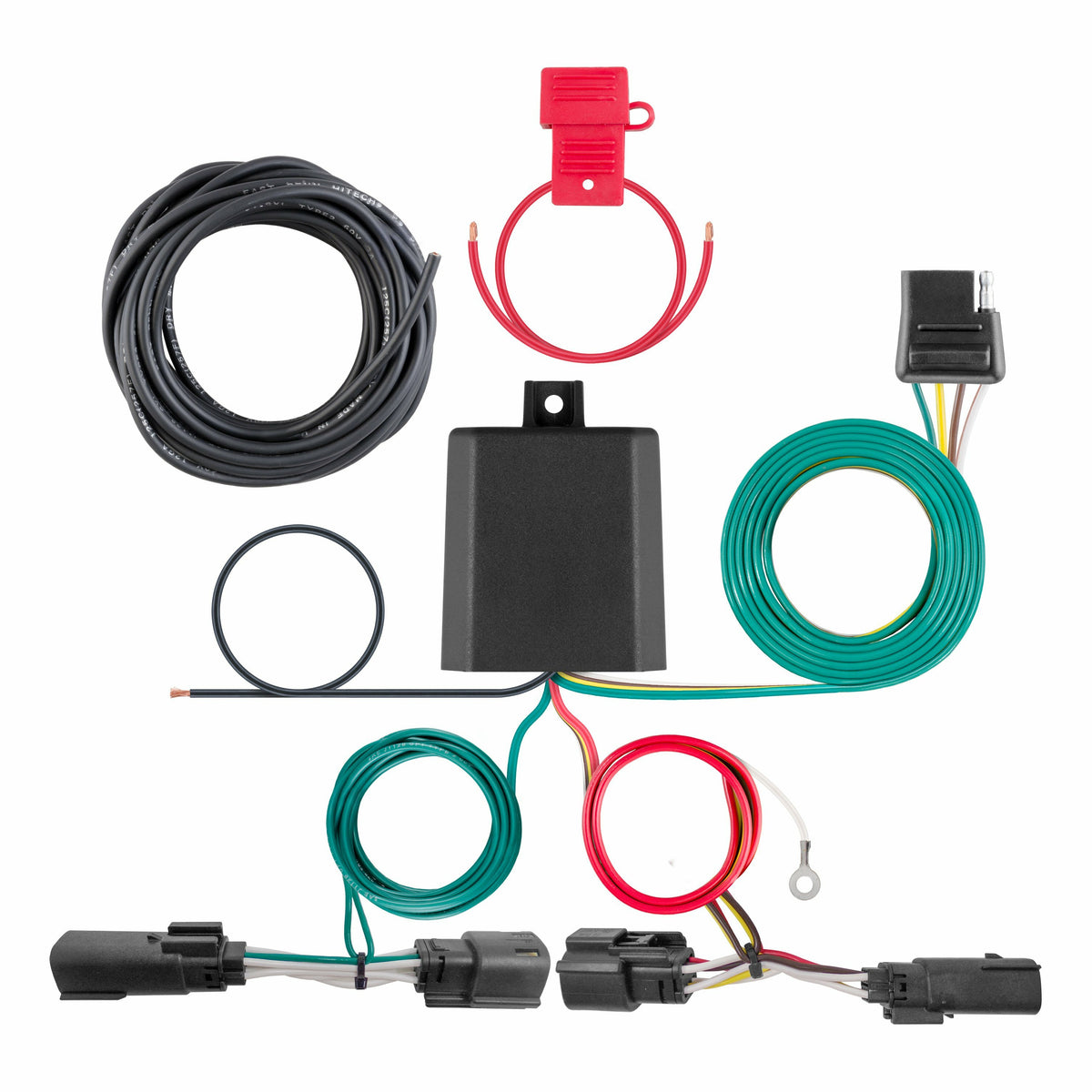 Curt - Custom Wiring Harness, 4-Way Flat Output, Select Buick Encore - 56456