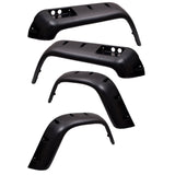 Rugged Ridge - 6 Piece All Terrain Fender Flare Kit; 76-86 Jeep CJ Models - 11633.10