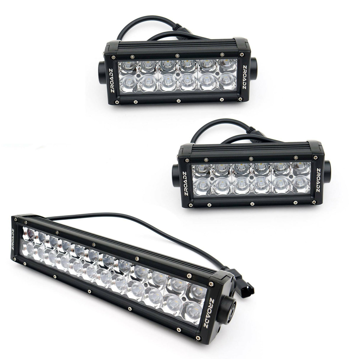 1 Pc Small Mesh Mild Steel Torch Grille Replacement - Includes Universal Wiring Harness