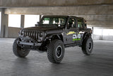 DV8 Offroad - FS-25 Stubby Front Bumper with Plated Bull Bar - FBJL-06