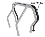 Go Rhino 91001B - Bed Bar Compenent - "A" Additional Bar - Black Powdercoat