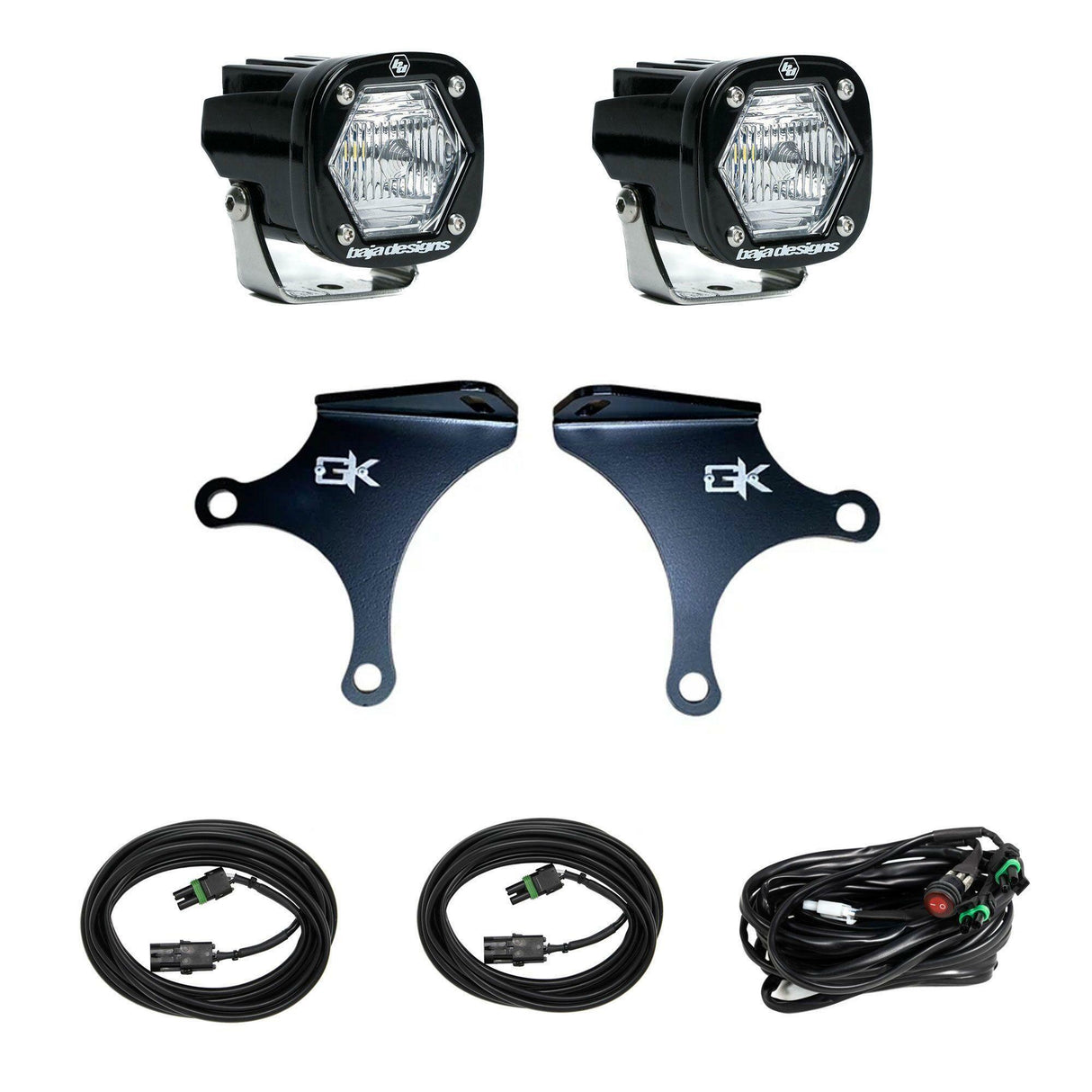 Baja Designs - 44-9582 S1 Knuckle Pods Light Kit