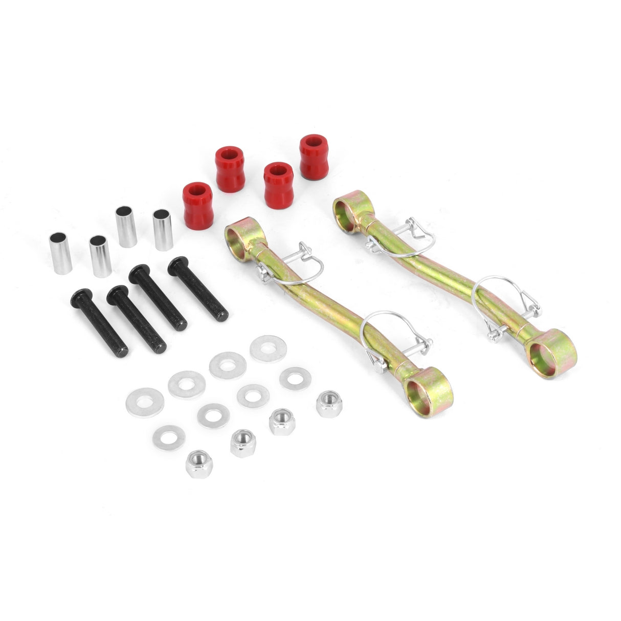 Front Sway Bar End Links, 4 Inch Lift; 07-16 Jeep Wrangler JK