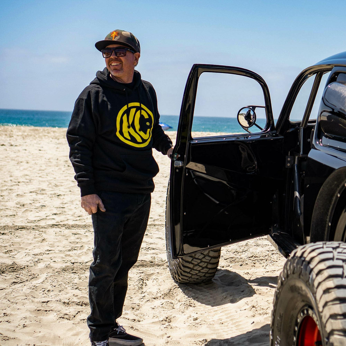KC Pullover Hoodie - Black - Large - 70323