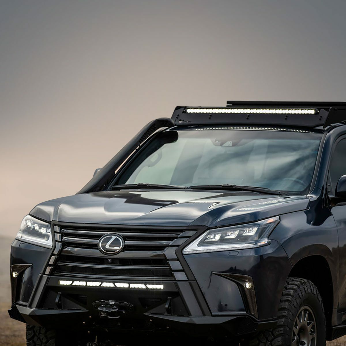 Prinsu - Lexus LX570 Prinsu Roof Rack / 2016- 2021  Standard - 400-000-016-007