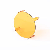 Rugged Ridge - 3.5 Inch LED Light Cover, Round, Amber - 15210.68