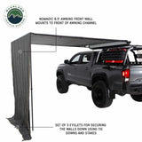 Overland Vehicle Systems - Overland Vehicle Systems Nomadic 6.5 inch Awning Shade Wall - 18089909