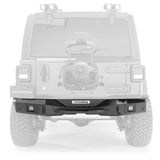 Go Rhino 371210T Rockline Rear Full Width Bumper for Jeep Wrangler JK
