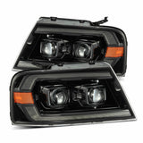 AlphaRex 880133 Projector Headlights Alpha-Black