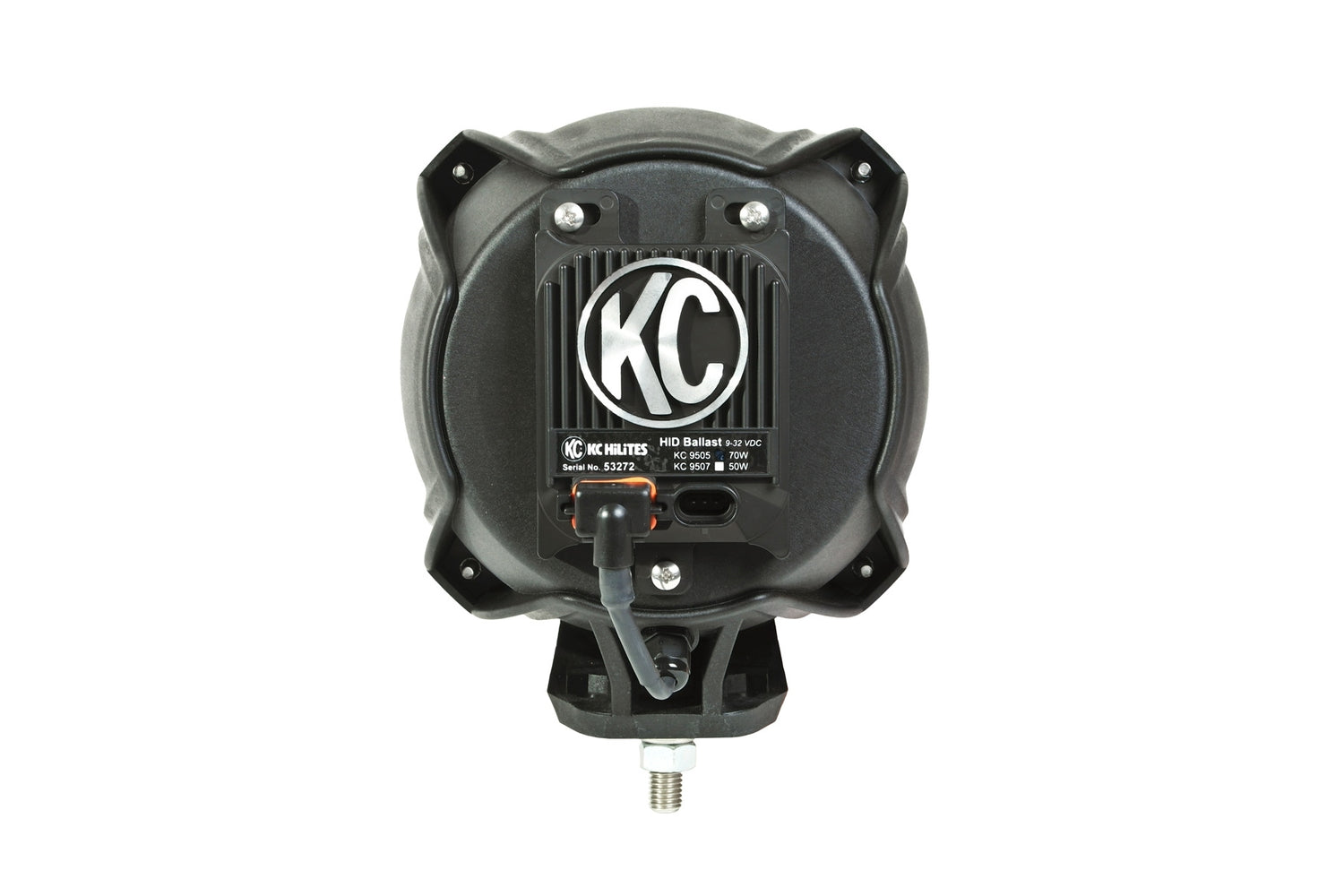 KC Hilites - Carbon POD 70W HID Spread Beam Pair Pack Light System - KC #96423 - 96423