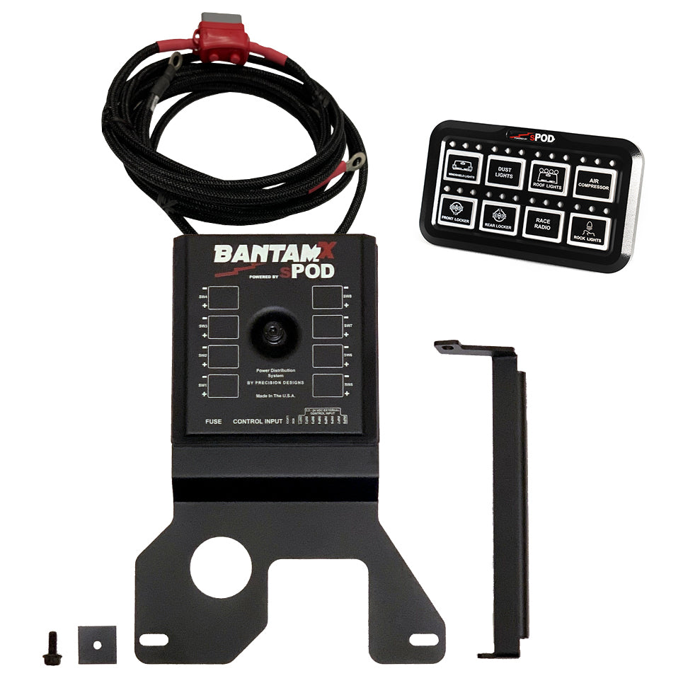 sPOD 870030 BantamX HD for Jeep JL V8