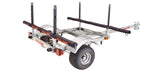 Malone - LowMax 4 Kayak Trailer Pkg. (2 Stackers & 4 sets rack pads) - MPG596XSRP