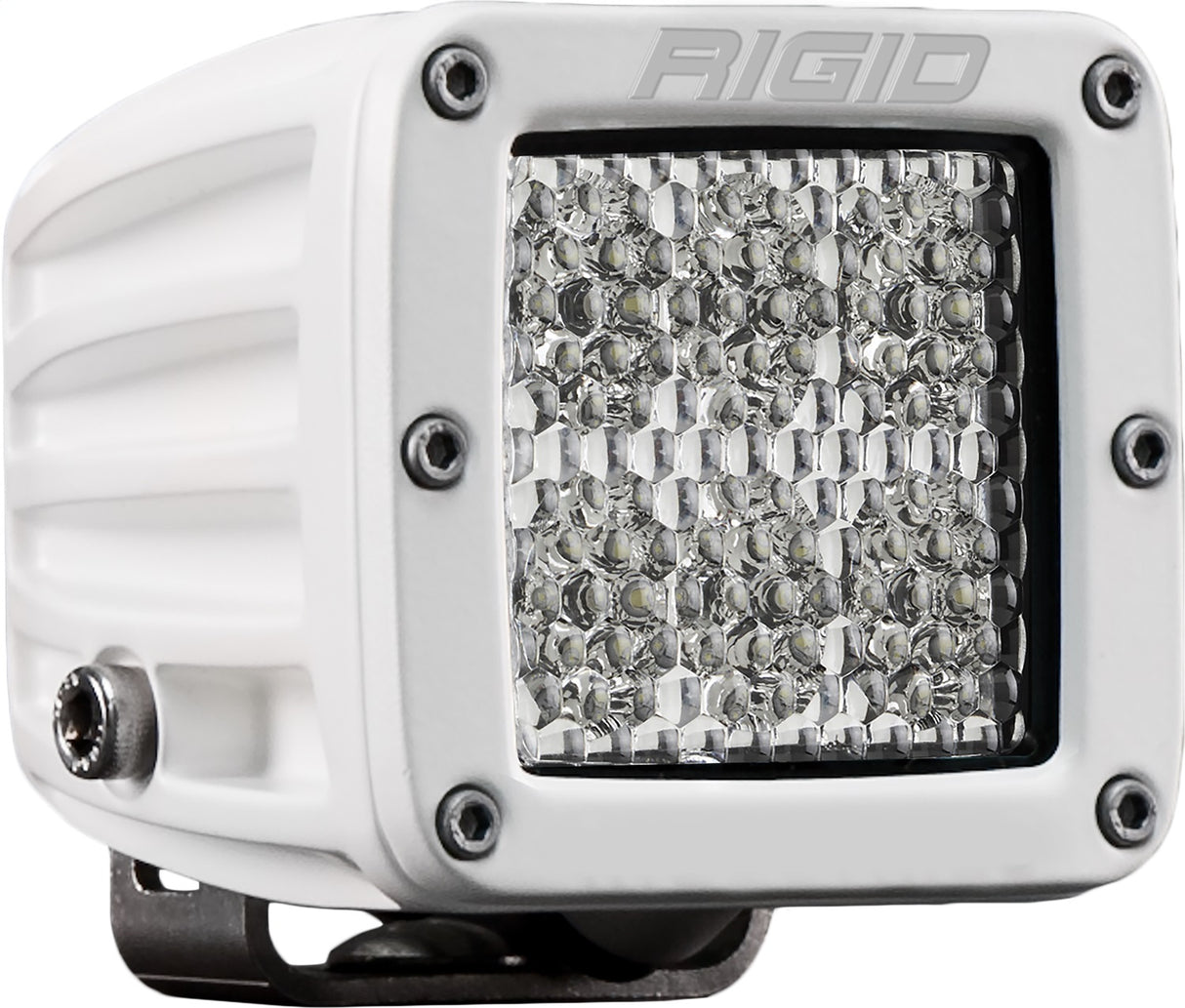 RIGID D-Series PRO Light, Drive Diffused, Surface Mount, White Housing, Single