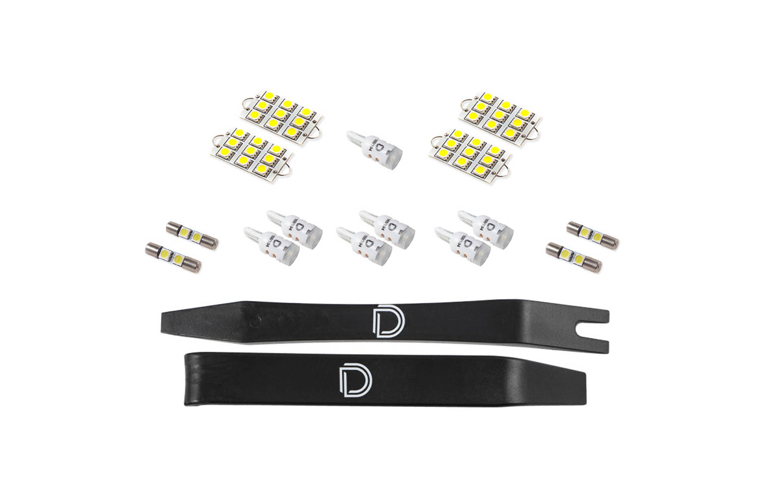Diode Dynamics - Interior LED Kit for 2011-2023 Dodge Charger, Cool White Stage 2 - DD0496