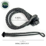 Overland Vehicle Systems - Shop 7/16 Inch Soft Shackle With Collar - 19139919