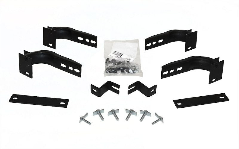 Go Rhino 6842395 - OE Xtreme Side Steps - Mounting Brackets Only -Textured Black