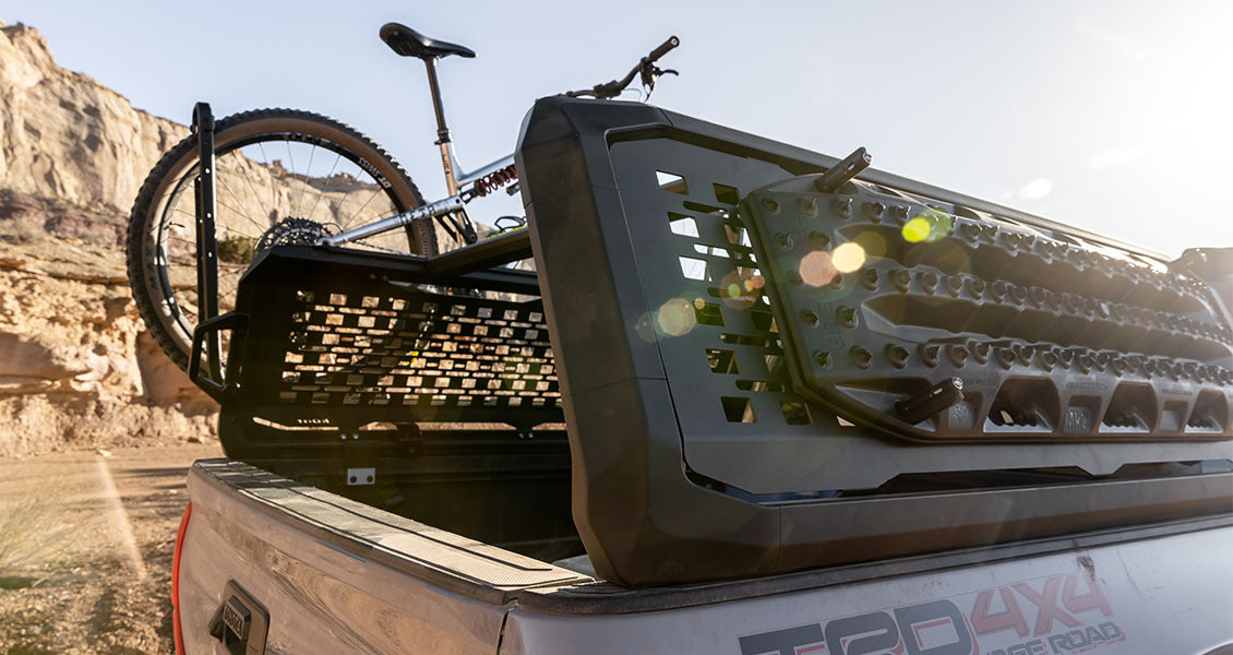 Kuat - Ibex Truck Bed Rack - Full-Size - Short-Bed - Sandy Black - IBEXB2