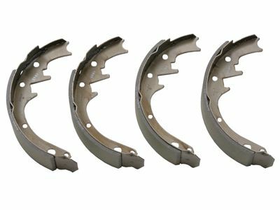 Husky Towing 30822 Shoe /Lining Kit For Tek & Dexter 10"x2-1/4" Hyd Brakes