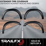 TrailFx - Pocket Style Fender Flares For Ram 2500/3500, Textured (TFD3004T)