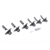 Go Rhino - 6941295 - RB10/RB20 Running Boards - MOUNTING BRACKETS ONLY - Textured Black