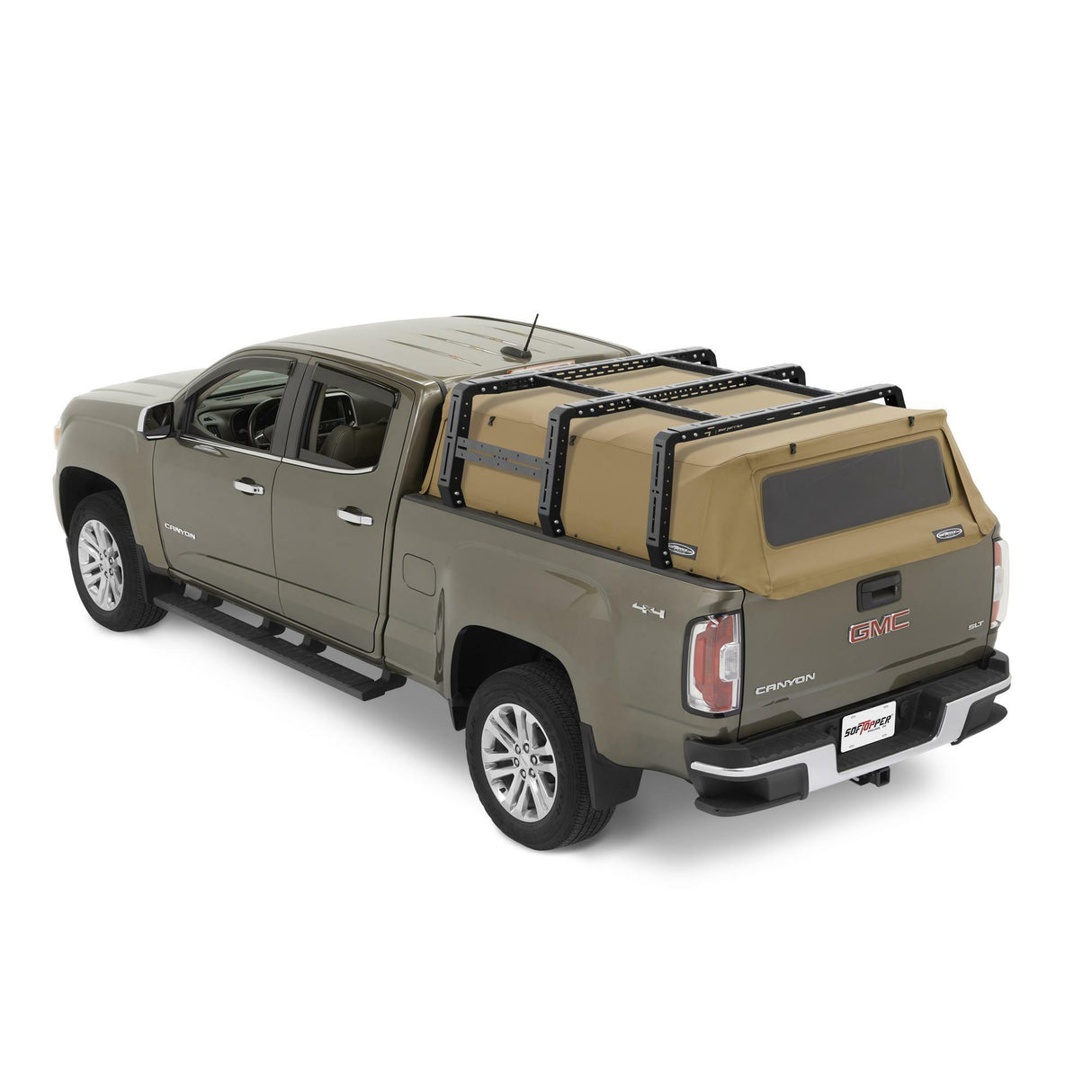 Softopper - Exo Truck Bed Rack - 2015-2022 Chevy Colorado; GMC Canyon; For 6 ft. Bed - RK-CC72O-STD