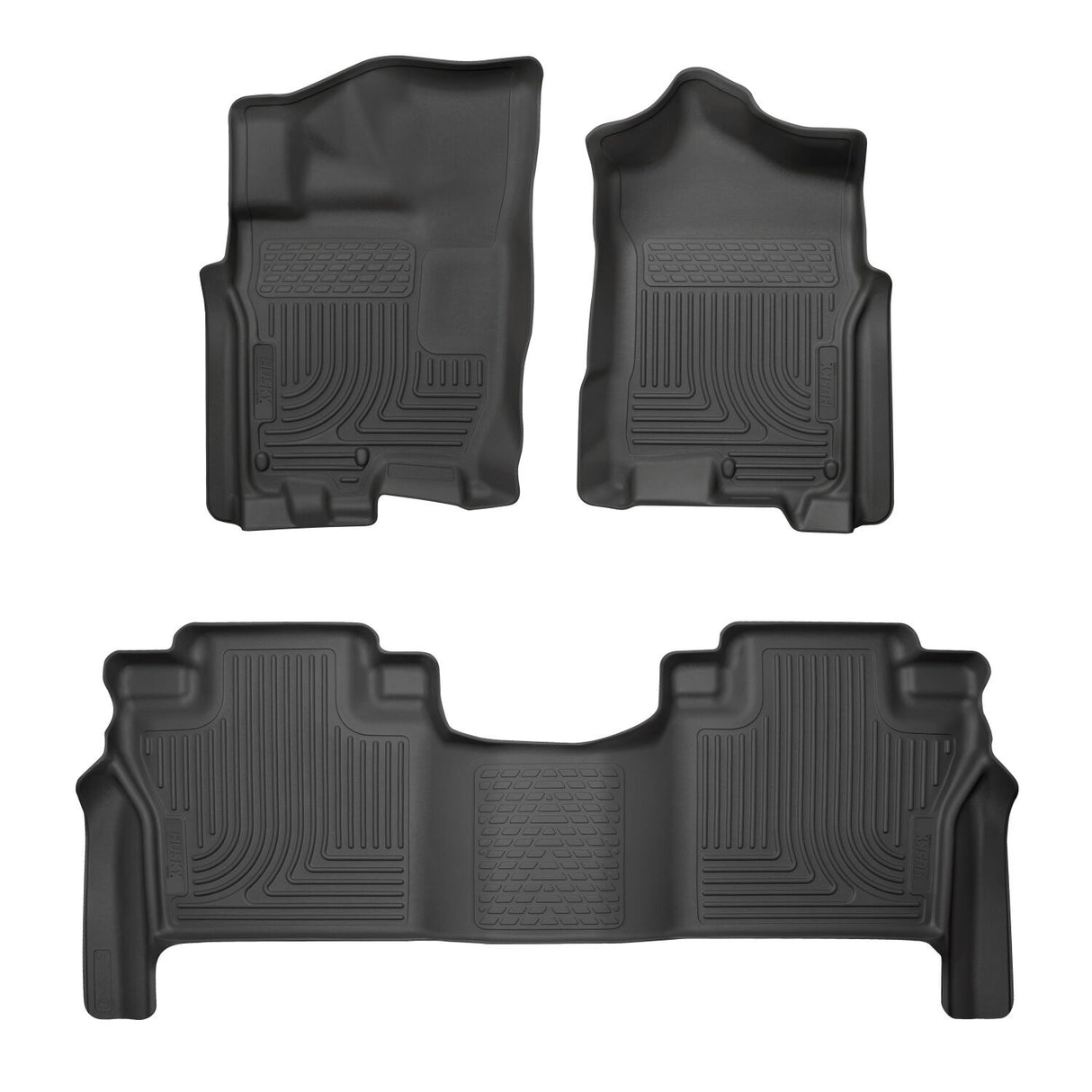 Husky Liners 93561 Weatherbeater - Front & 2nd Seat Floor Liners