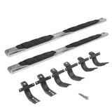 Go Rhino 105412973PS 5" 1000 Series Side Steps with Mounting Brackets Kit