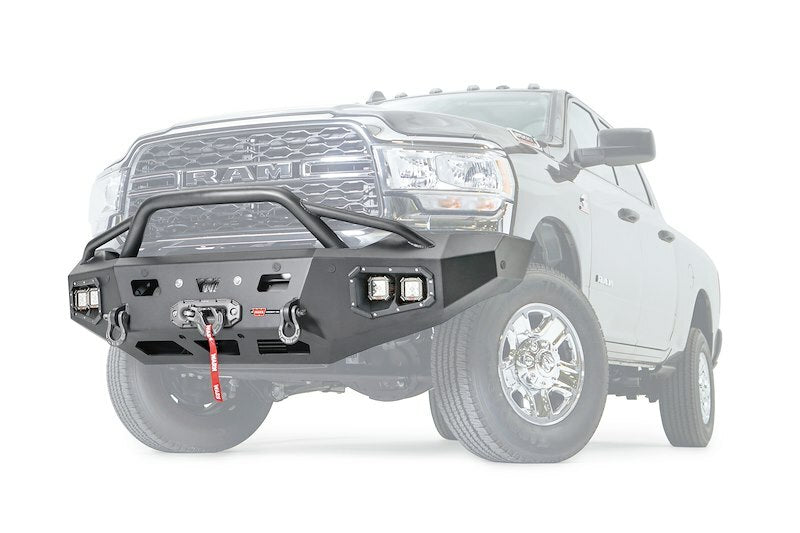 Warn - ASCENT HD BUMPER RAM 2500/3500 WITH PRERUNNER GUARD - 107003