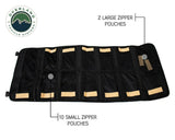 Overland Vehicle Systems - Rolled Bag First Aid - Waxed Canvas First Aid Bag for Car - 21109941