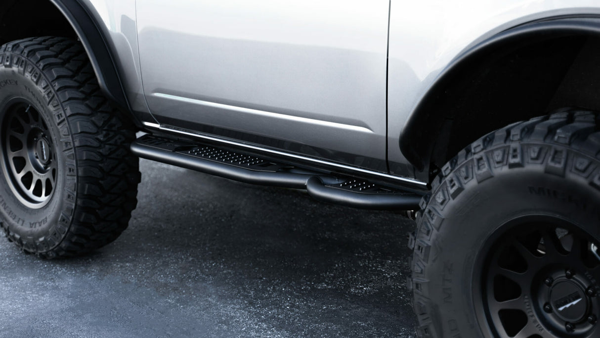 DV8 Offroad - Ford Bronco OE Plus 2-Door Side Steps - SRBR-05