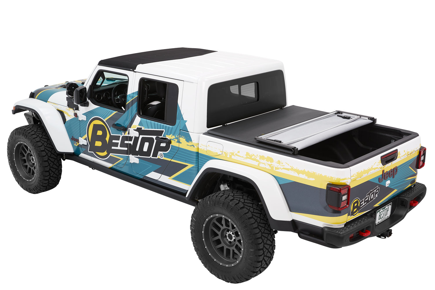 Bestop - 16280-35 - EZ-Fold Soft Tri-Fold Tonneau Cover