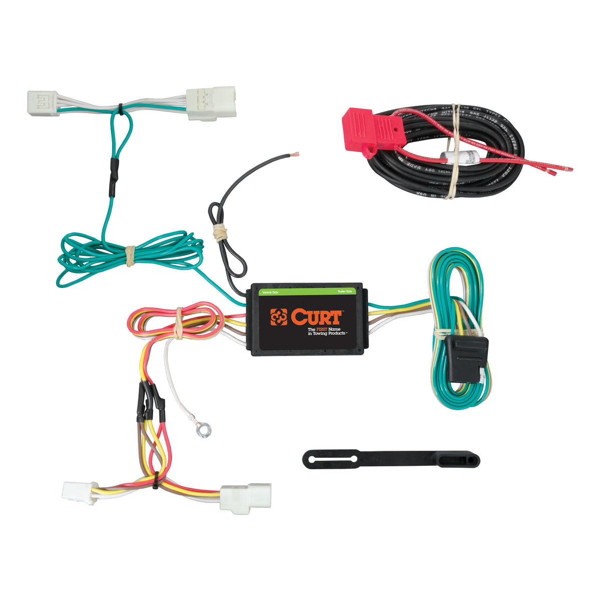 Curt - Custom Wiring Harness, 4-Way Flat Output, Select Subaru WRX - 56259